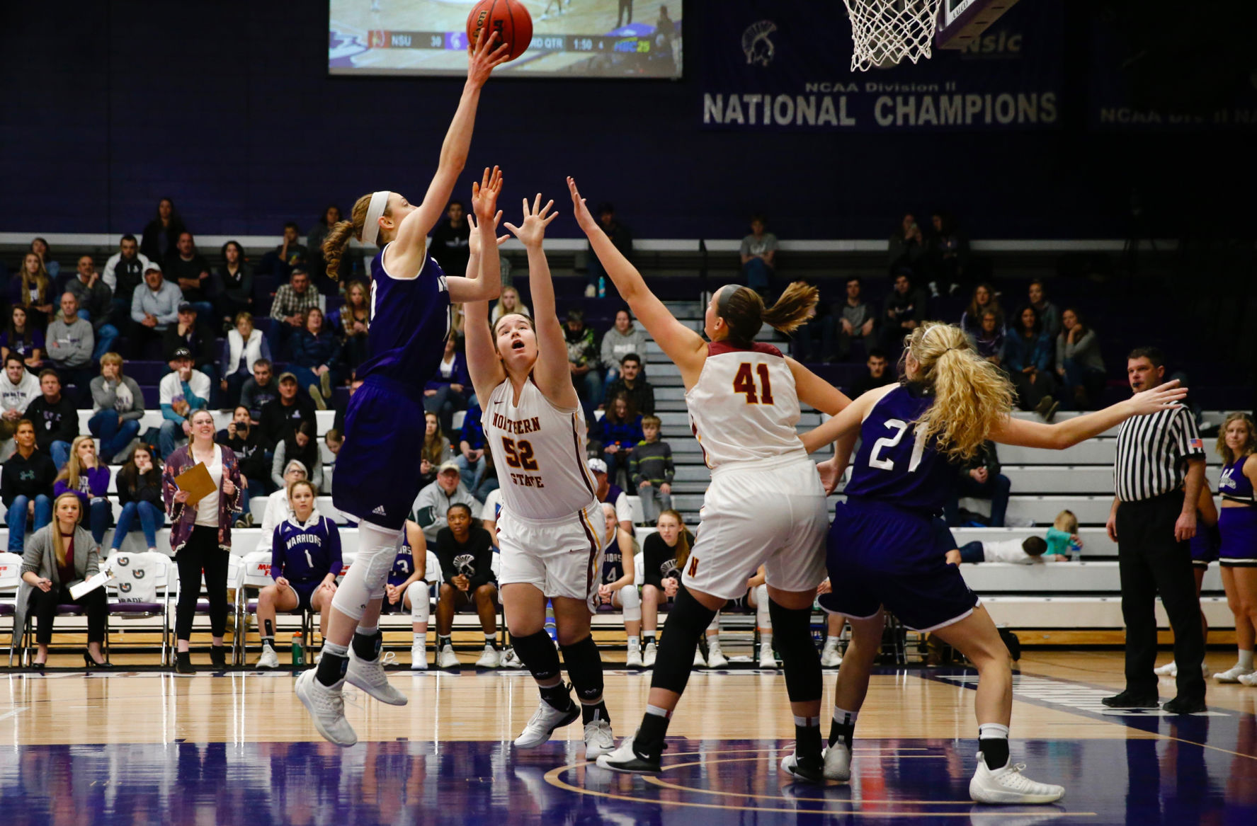 WSU WBB vs Northern State 1